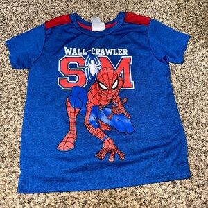 Boys size 5 Marvel Spiderman Shirt